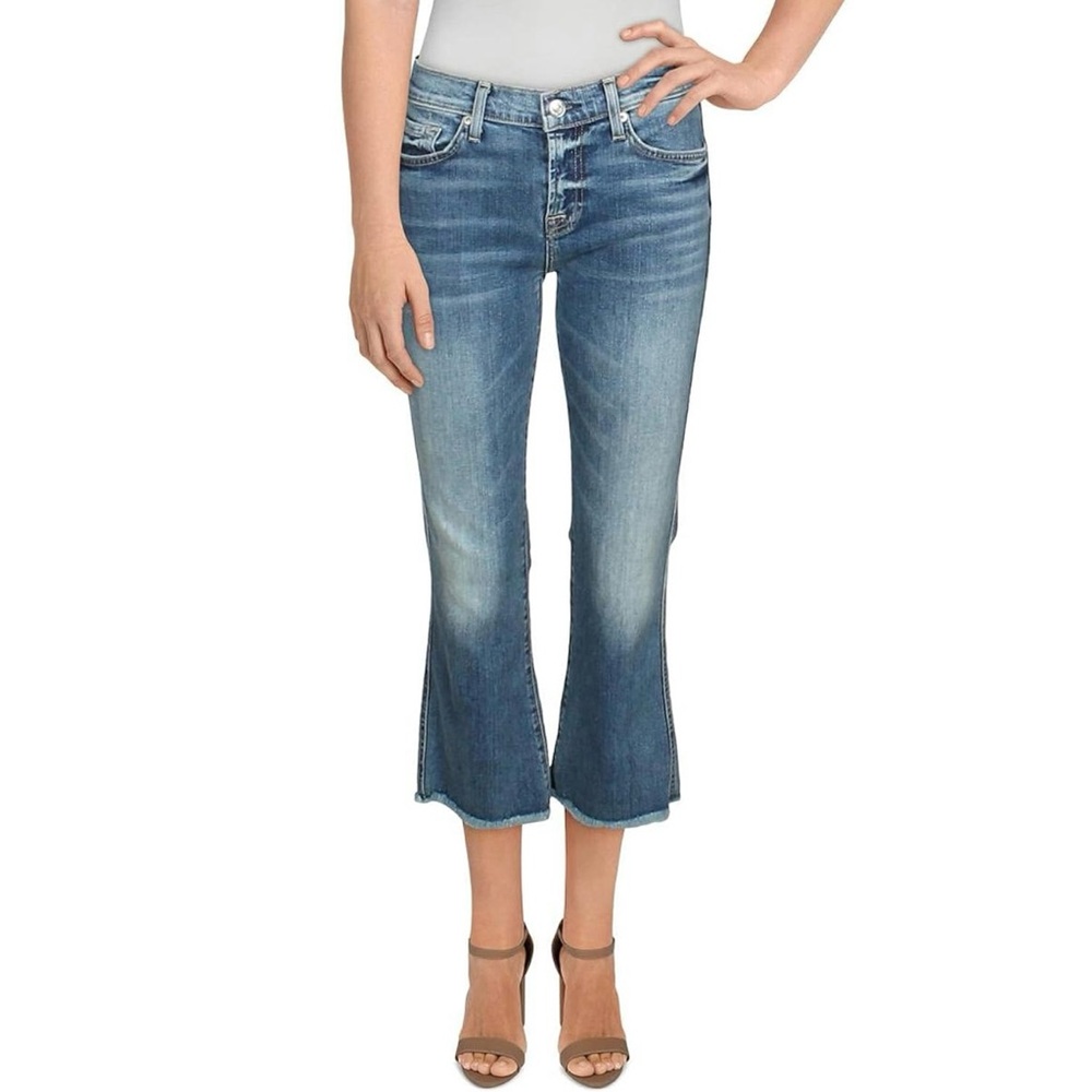 7 For All Mankind Women's Cropped Boot Jean